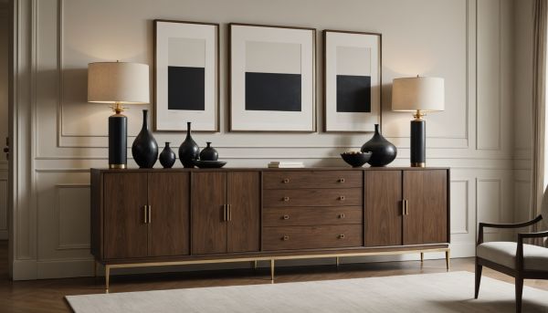 Enfilades vintage et buffets modernes pour le séjour