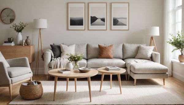 Les tables basses gigognes au design scandinave épuré