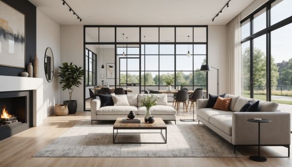 Pourquoi accrocher un miroir design pour agrandir l espace ici