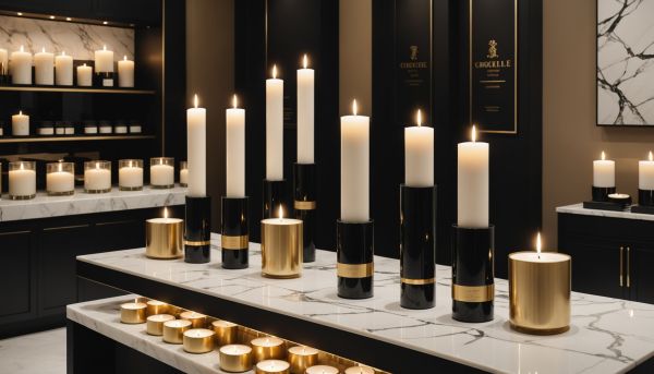 Pourquoi exposer des bougies parfumées de créateur