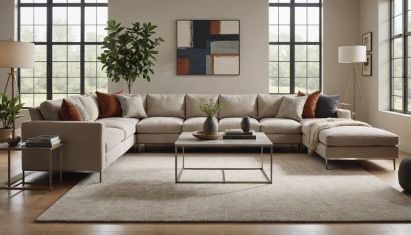 Pourquoi placer un grand tapis XXL sous la table de salon pro